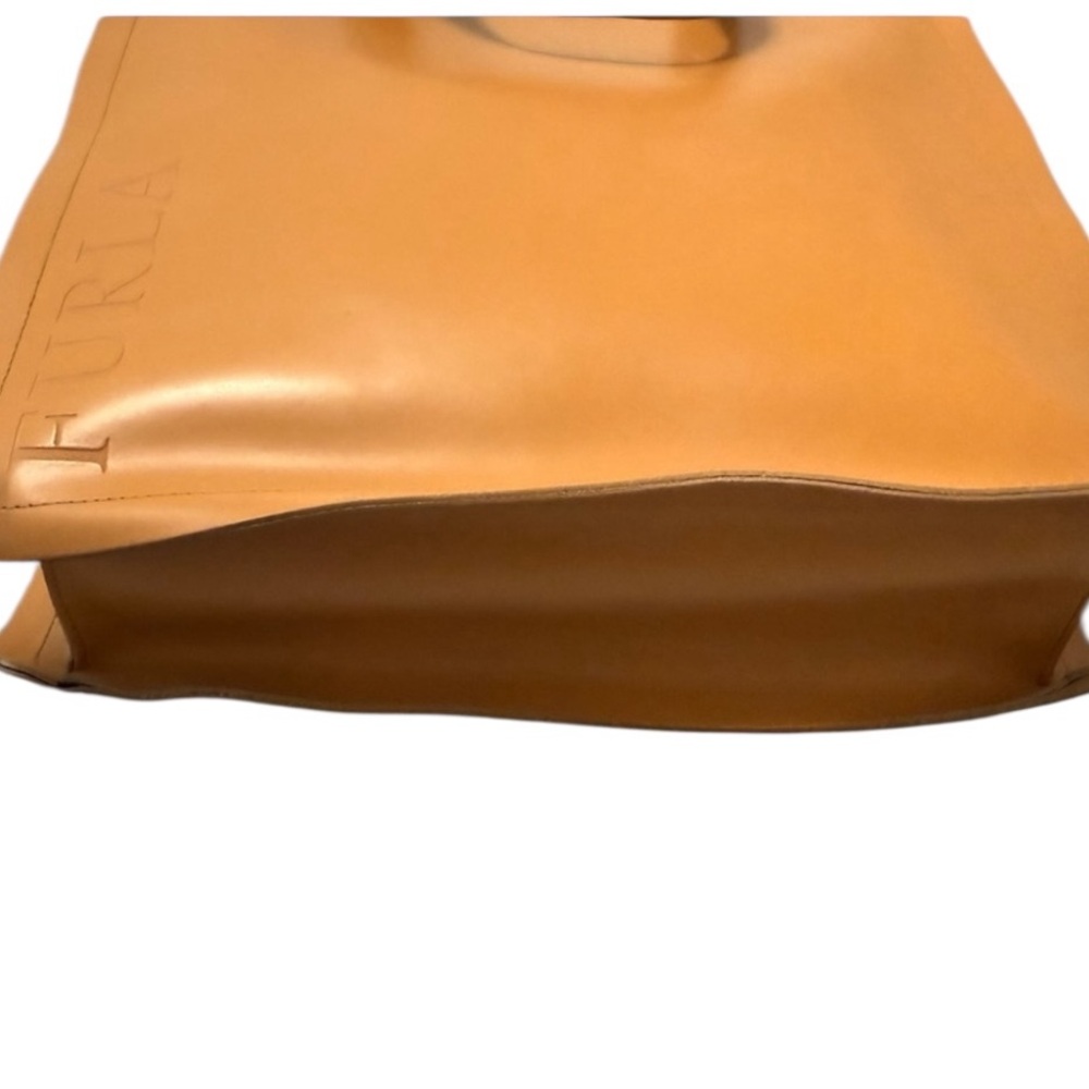 Furla Brown Leather Tote Bag - Picture 3 of 13